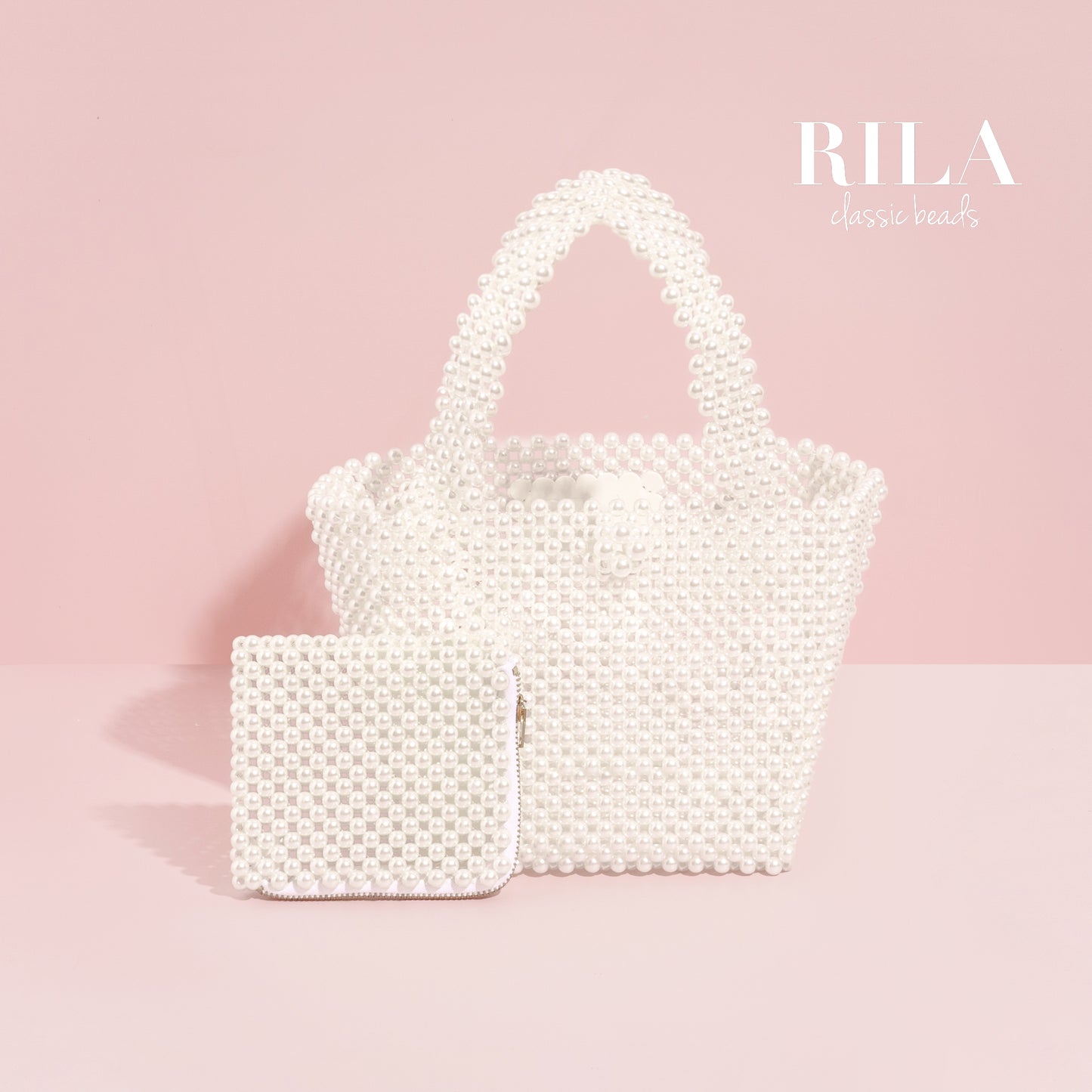 Pearl tote with mini porch