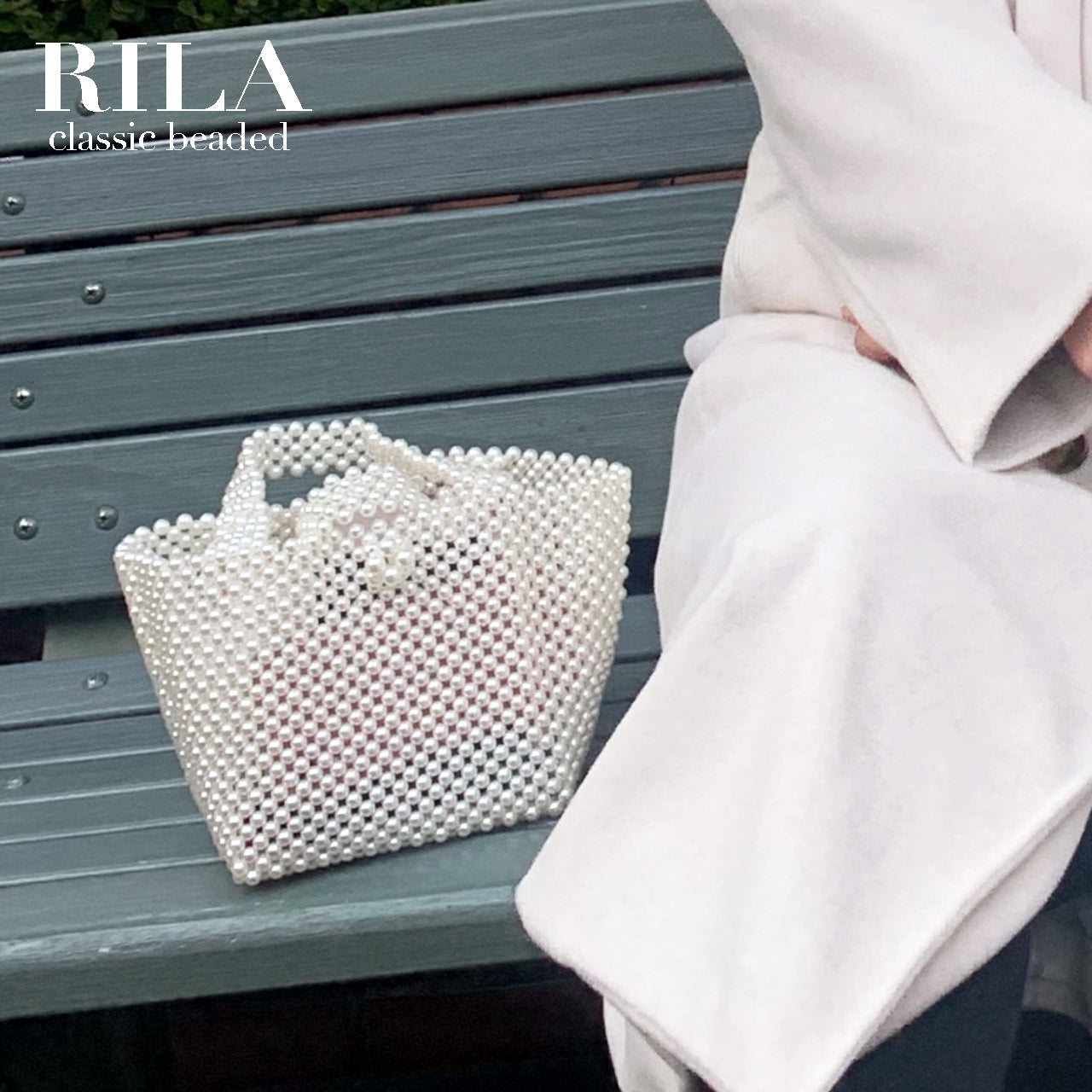 Pearl tote with mini porch