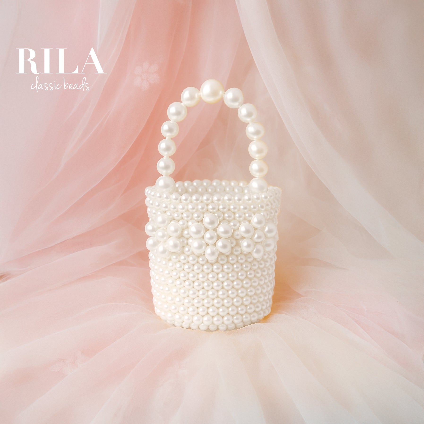 RILA リーラ　Ribbon pearl bag リボンパールバッグ Ribbon ribbon bag part 6 @rila_pearl RILAのバッグはどんな