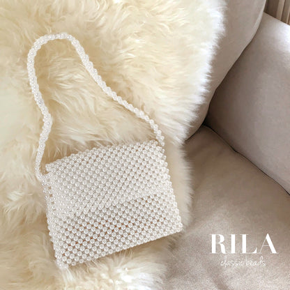 RILA pearl envelope Bag