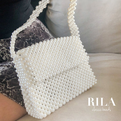 RILA pearl envelope Bag