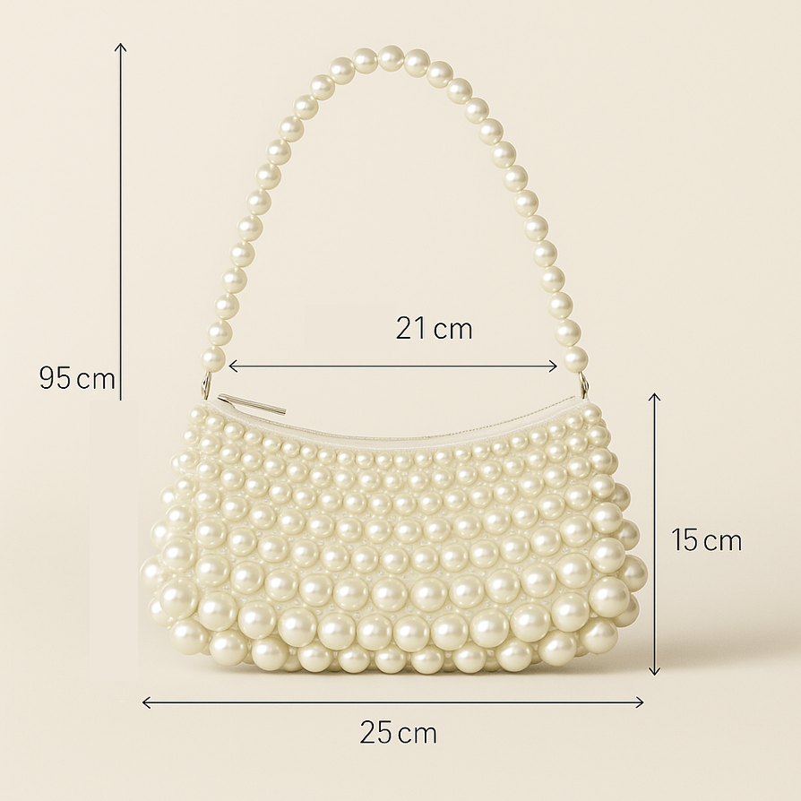 Pearl flap Bag ショルダーバッグ（華岡由眞様専用）