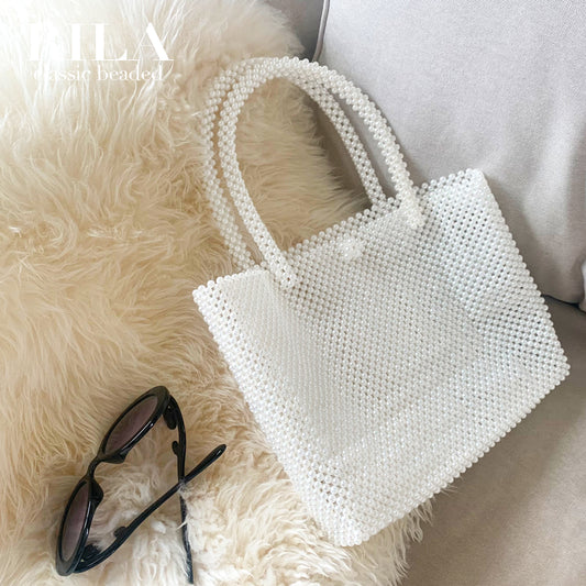 Pearl tote bag A4